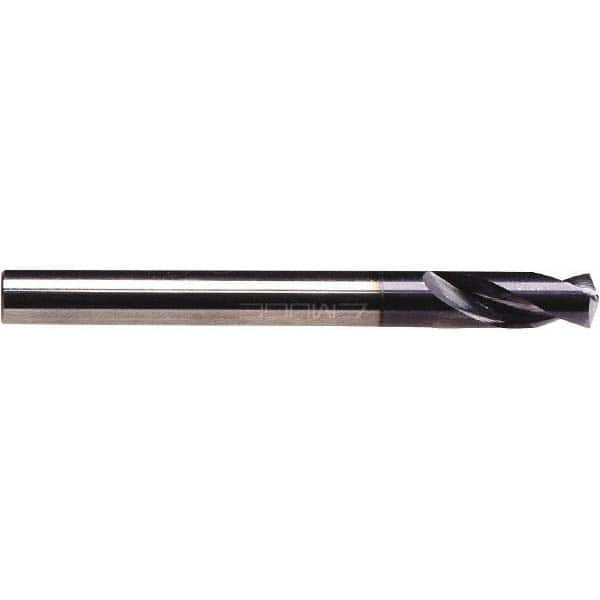 Emuge - 1/8" Body Diam, 142°, 2" OAL, Solid Carbide Spotting Drill - Strong Tooling