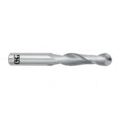 3/4" Dia. - 5" OAL - Bright CBD - Ball End SE EM - 2 FL - Strong Tooling