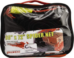 Erickson Manufacturing - Rubber Cargo Net - 72" Wide x 60" Long, Black, For Use with Pick Ups - Strong Tooling