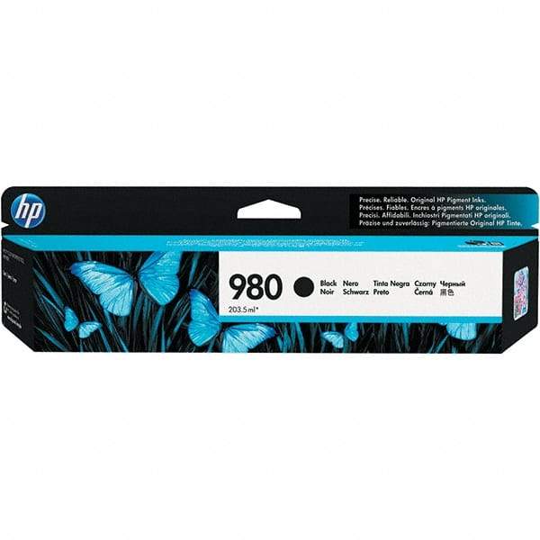 Hewlett-Packard - Black Ink Cartridge - Use with HP Officejet X555dn, X555xh, X585dn, X585f, X585z - Strong Tooling