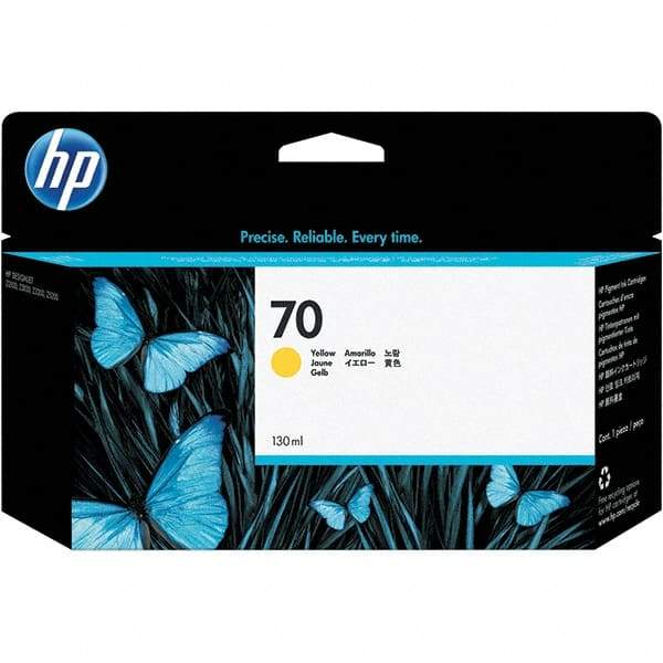 Hewlett-Packard - Yellow Ink Cartridge - Use with HP Designjet Z2100 - Strong Tooling