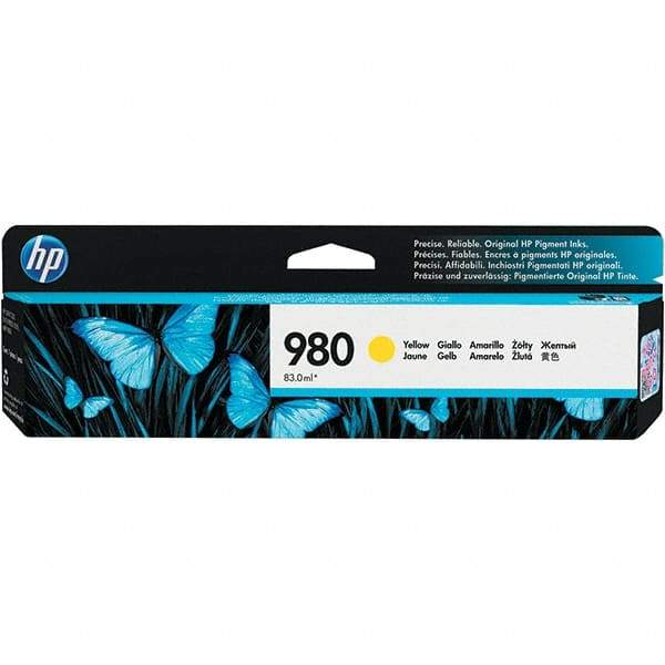 Hewlett-Packard - Yellow Ink Cartridge - Use with HP Officejet X555dn, X555xh, X585dn, X585f, X585z - Strong Tooling