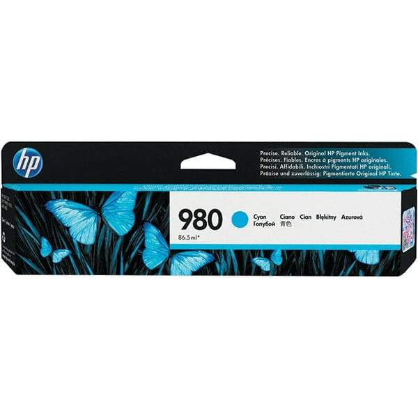 Hewlett-Packard - Cyan Ink Cartridge - Use with HP Officejet X555dn, X555xh, X585dn, X585f, X585z - Strong Tooling