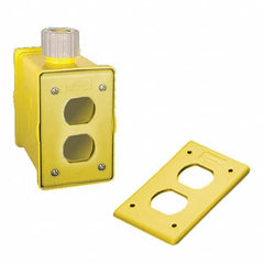 Hubbell Wiring Device-Kellems - Electrical Outlet Boxes & Switch Boxes Enclosure Type: Portable Outlet Box Enclosure Shape: Rectangle - Strong Tooling