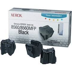 Xerox - Black Solid Ink Stick - Use with Xerox Phaser 8560, 8560MFP - Strong Tooling