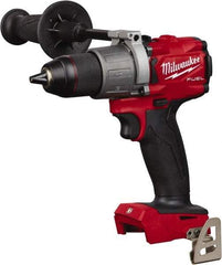 Milwaukee Tool - 18 Volt 1/2" Chuck Pistol Grip Handle Cordless Drill - 0-550 & 0-2000 RPM, Single-Sleeve Ratcheting Chuck, Reversible, Lithium-Ion Batteries Not Included - Strong Tooling