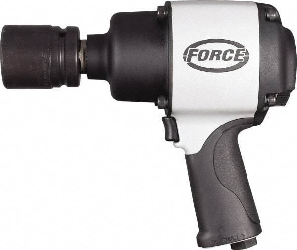 Sioux Tools - 1" Drive, 5,000 RPM, 1,100 Ft/Lb Torque Impact Wrench - Pistol Grip Handle, 800 IPM, 7.3 CFM, 90 psi, 3/8" Inlet - Strong Tooling