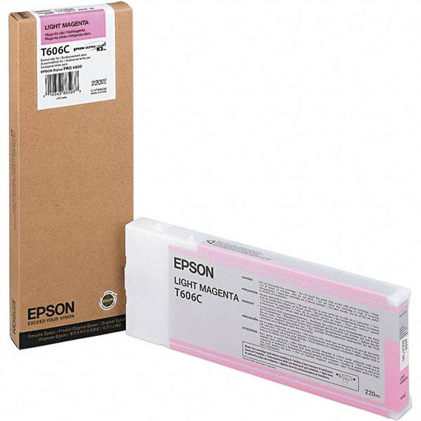 Epson - Light Magenta Ink Cartridge - Use with Epson Stylus Pro 4800, 4880 - Strong Tooling