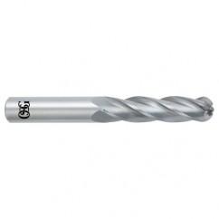 7/16" Dia. - 4" OAL - Bright CBD - Ball End SE EM - 4 FL - Strong Tooling