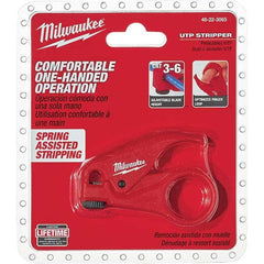 Milwaukee Tool - Wire & Cable Strippers Type: Wire Stripper Maximum Capacity: 6 AWG - Strong Tooling