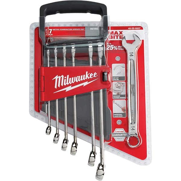 Milwaukee Tool - Wrench Sets Tool Type: Combination Wrench Set System of Measurement: Metric - Strong Tooling