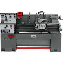 Jet - Bench, Engine & Toolroom Lathes Machine Type: Spindle Bore Spindle Speed Control: Geared Head - Strong Tooling