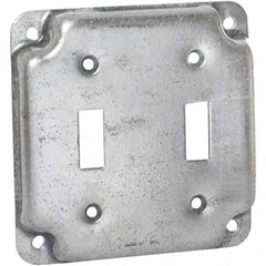 Hubbell-Raco - Steel Electrical Box Cover - Strong Tooling