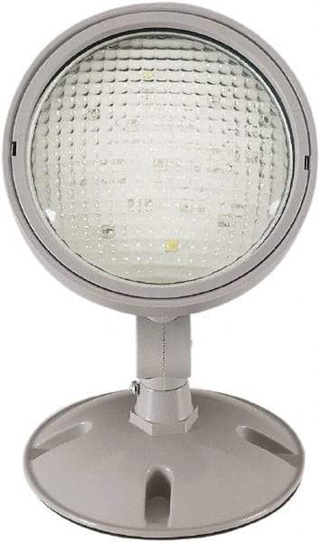 Philips - 1 Head, 3.6V, Thermoplastic, LED Emergency Light - 2 Watts, 7" Long x 7" High x 7" Wide, Battery Not Included - Strong Tooling