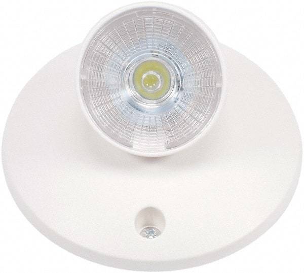 Philips - 1 Head, 3.6V, Thermoplastic, LED Emergency Light - 2 Watts, 4" Long x 4" High x 7" Wide, Battery Not Included - Strong Tooling