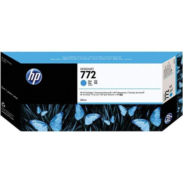 Hewlett-Packard - Cyan Ink Cartridge - Use with HP Designjet Z5200 PostScript - Strong Tooling