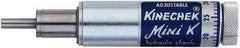 Deschner - 1/2" Stroke Length, 2.5 Lb Min Operating Force, Fast Linear Motion Speed Controller - 4.22" OAL, 400 Max psi, 135°F Max - Strong Tooling