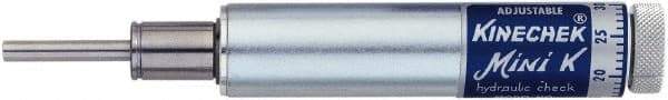 Deschner - 1" Stroke Length, 2.5 Lb Min Operating Force, Standard Linear Motion Speed Controller - 5.72" OAL, 400 Max psi, 135°F Max - Strong Tooling