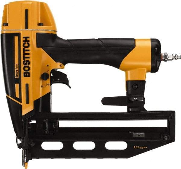 Stanley Bostitch - 1-1/4 to 2-1/2" Nail Length, 16 Gauge Finish Air Nailer Kit - 70 to 120 psi - Strong Tooling