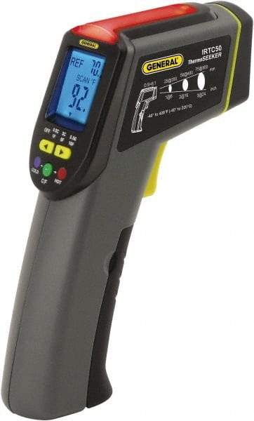 General - -40 to 220°C (-40 to 428°F) Infrared Thermometer - 8:1 Distance to Spot Ratio - Strong Tooling