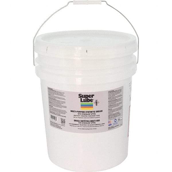 Synco Chemical - 30 Lb Pail Synthetic General Purpose Grease - Translucent White, Food Grade, 450°F Max Temp, NLGIG 00, - Strong Tooling