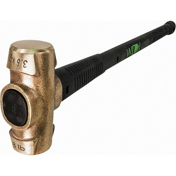 Wilton - Non-Sparking Hammers Tool Type: Brass Hammer Head Material: Brass - Strong Tooling