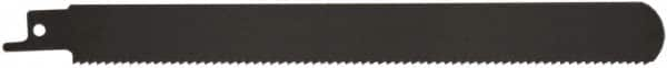 Disston - 8" Long x 3/4" Thick, Bi-Metal Reciprocating Saw Blade - Straight Profile, 10 TPI, Toothed Edge, Universal Shank - Strong Tooling