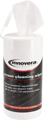 innovera - Screen Cleaning Wipes - Use with Monitor, Screen - Strong Tooling