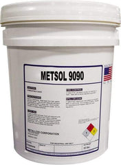 Metalloid - Metsol 9090, 5 Gal Pail Cutting Fluid - Water Soluble - Strong Tooling