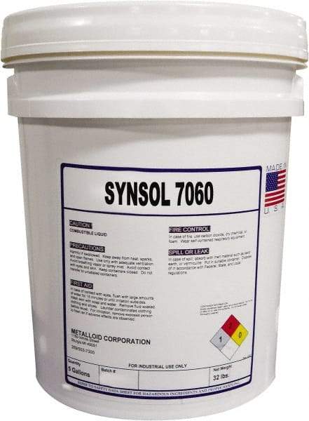 Metalloid - SynSol 7060, 55 Gal Drum Cutting Fluid - Semisynthetic - Strong Tooling