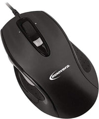 innovera - Black Mouse - Use with Mac OS X 10.4-10.7, Windows 98SE, Windows 2000, Windows XP, Windows Vista, 7 - Strong Tooling