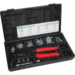 Marson - Riveter Kits Type: Manual Rivet Nut Tool Kit Minimum Size (Inch): #8 - Strong Tooling