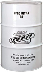 Lubriplate - 55 Gal Drum, ISO 68, SAE 30, Air Compressor Oil - 5°F to 395°, 325 Viscosity (SUS) at 100°F, 59 Viscosity (SUS) at 210°F - Strong Tooling