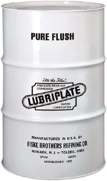 Lubriplate - 55 Gal Drum Flushing/Cleaning Fluid - Petroleum Hydrocarbon - Strong Tooling