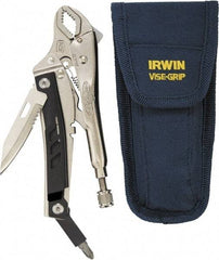 Irwin - Locking Pliers Multi-Tool Set - 5-1/2" OAL - Strong Tooling