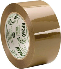 Duck - 1-7/8" x 60 Yd Tan Acrylic Adhesive Packaging Tape - Polypropylene Film Backing, 3.1 mil Thick, 35 Lb Tensile Strength, Series DUC - Strong Tooling