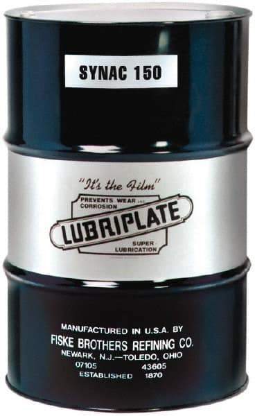 Lubriplate - 55 Gal Drum, ISO 150, SAE 40, Air Compressor Oil - 25°F to 440°, 754 Viscosity (SUS) at 100°F, 71 Viscosity (SUS) at 210°F - Strong Tooling