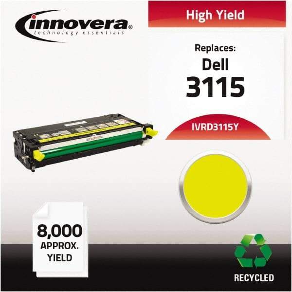 innovera - Yellow Toner Cartridge - Use with Dell 3110CN, 3115CN - Strong Tooling