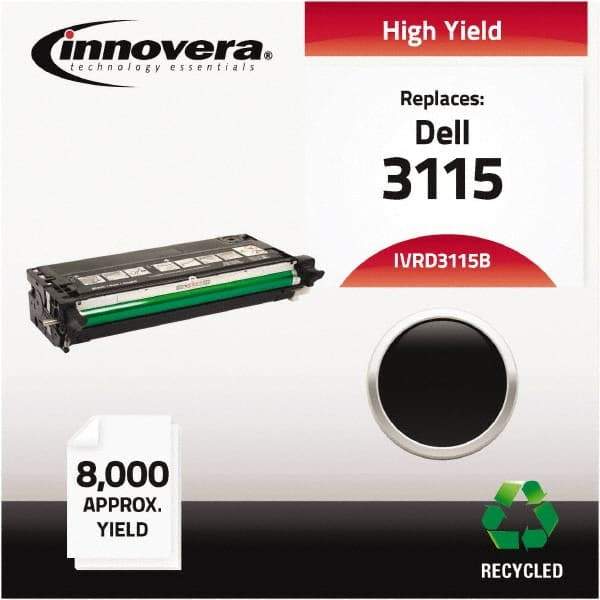 innovera - Black Toner Cartridge - Use with Dell 3110CN, 3115CN - Strong Tooling