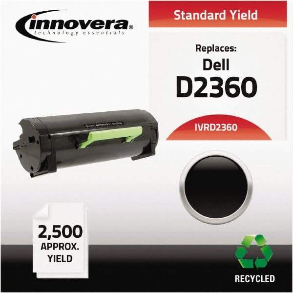 innovera - Black Toner Cartridge - Use with Dell B2360D, B2360DN, B3460DN, B3465DN, B3465DNF - Strong Tooling