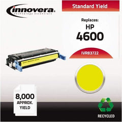 innovera - Yellow Toner Cartridge - Use with HP Color LaserJet 4600, 4650 - Strong Tooling