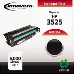 innovera - Black Toner Cartridge - Use with HP Color LaserJet CM3530 MFP, CM3530FS MFP, CP3525DN, CP3525N, CP3525X - Strong Tooling