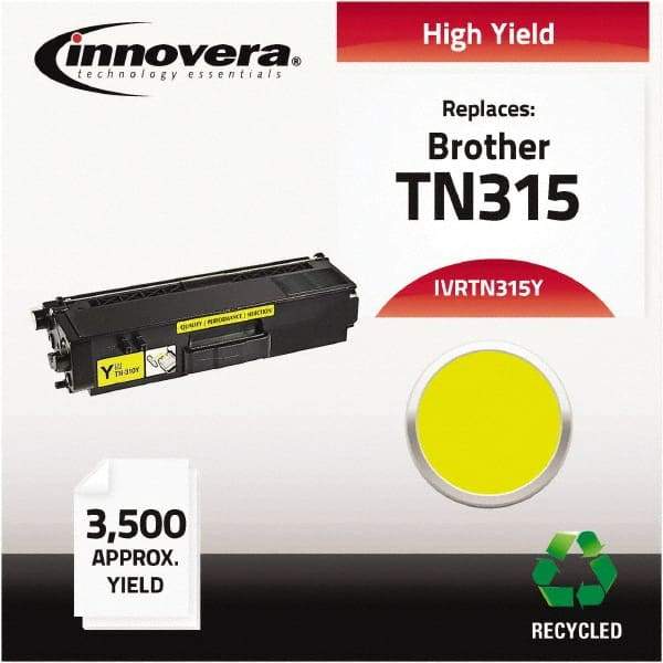 innovera - Yellow Toner Cartridge - Use with Brother HL-4150CDN, HL-4170CDW, HL-4570CDW, HL-4570CDWT, MFC-9460CDN, MFC-9560CDW, MFC-9970CDW - Strong Tooling