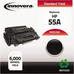 innovera - Black Toner Cartridge - Use with HP LaserJet P3010, P3015, P3015D, P3015DN, P3015X, P3016 - Strong Tooling