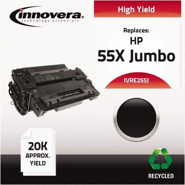 innovera - Black Toner Cartridge - Use with HP LaserJet P3010, P3015, P3015D, P3015DN, P3015X, P3016 - Strong Tooling