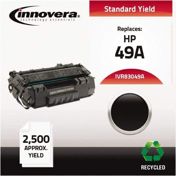 innovera - Black Toner Cartridge - Use with HP LaserJet 1320, 3390, 3392 - Strong Tooling