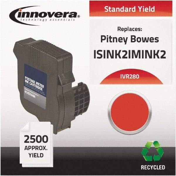 innovera - Red Ink Cartridge - Use with NeoPost IS280, Hasler IM280 - Strong Tooling