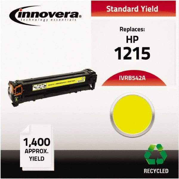 innovera - Yellow Toner Cartridge - Use with HP Color LaserJet CP1210, CP1215, CP1215N, CP1510, CP1515N, CP1515NI, AIO CM1312NFI MFP - Strong Tooling