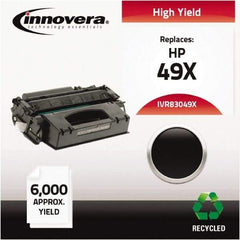 innovera - Black Toner Cartridge - Use with HP LaserJet 1320, 3390, 3392 - Strong Tooling