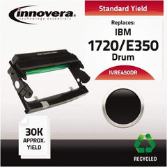 innovera - Black Drum - Use with Dell 1720, 1720DN, IBM, Lexmark E250D, E250DN, E350D, E352DN - Strong Tooling